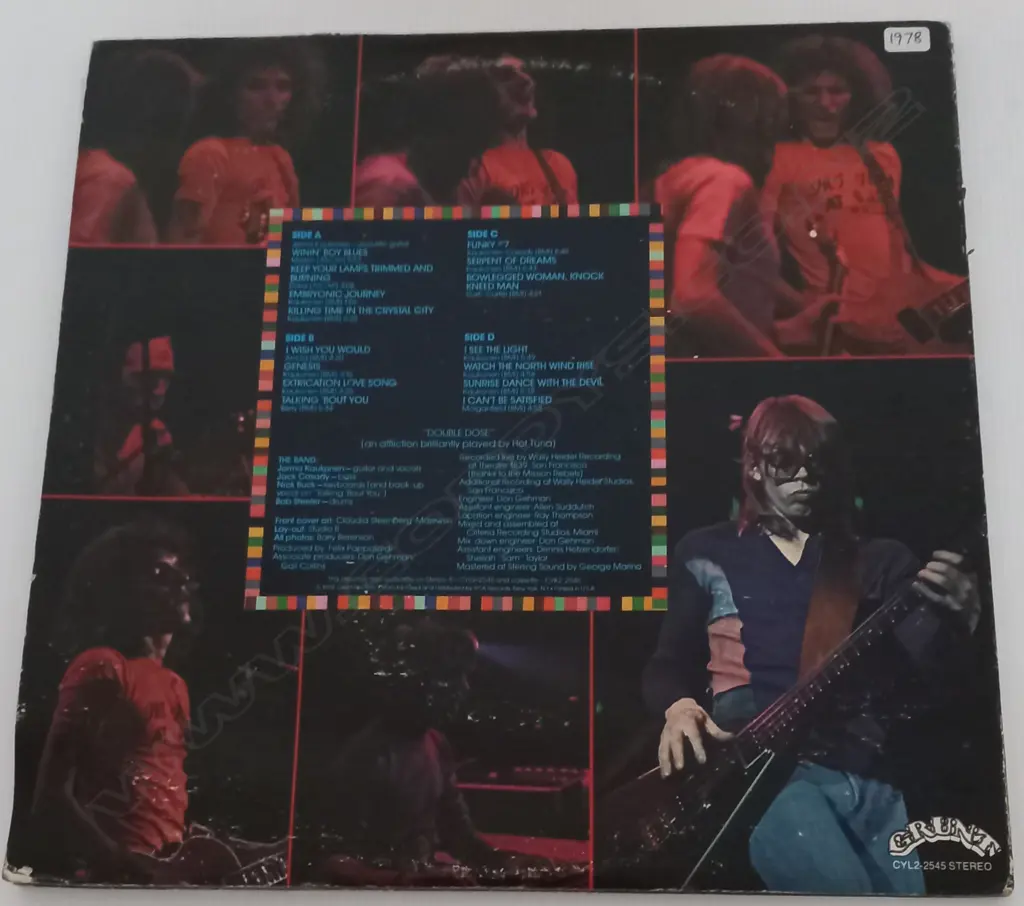 Hot Tuna, Double Dose, (Double Album) Image 1++